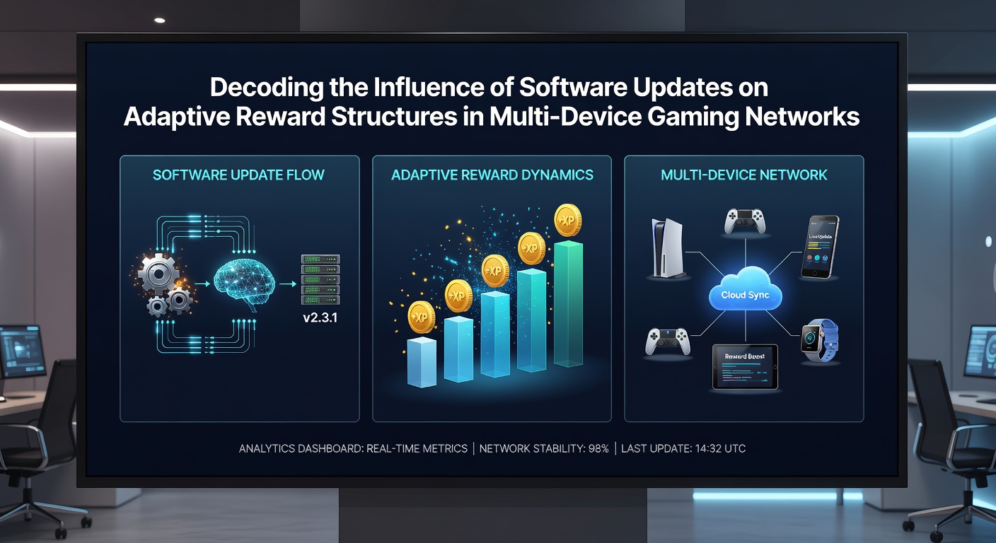 Adaptive Belohnungsmechanismen in Multi-Plattform-Gaming-Netzwerken nach Software-Updates