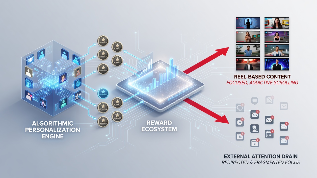 Visualisierung von Aufmerksamkeitsflüssen zwischen Slot- und Live-Dealer-Formaten