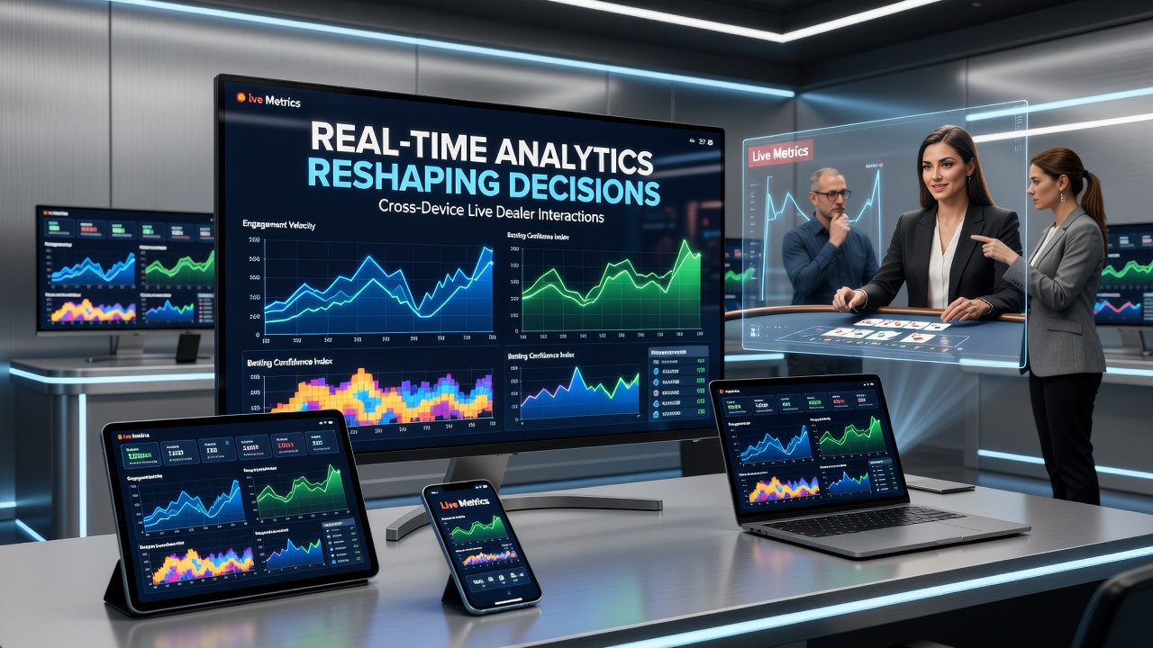 Echtzeit-Analytik in Live-Dealer-Umgebungen auf mobilen und Desktop-Geräten