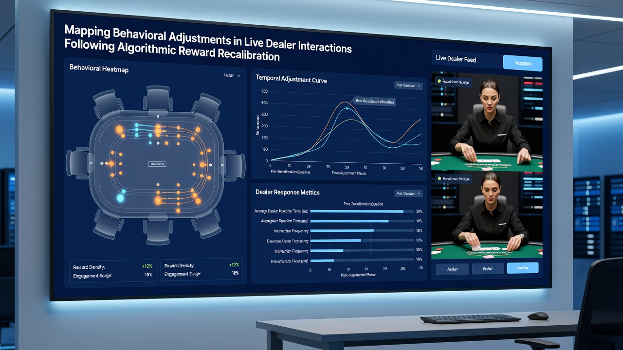 Visualisierung von Verhaltensdaten und Netzwerkinteraktionen in mobilen Live-Dealer-Umgebungen
